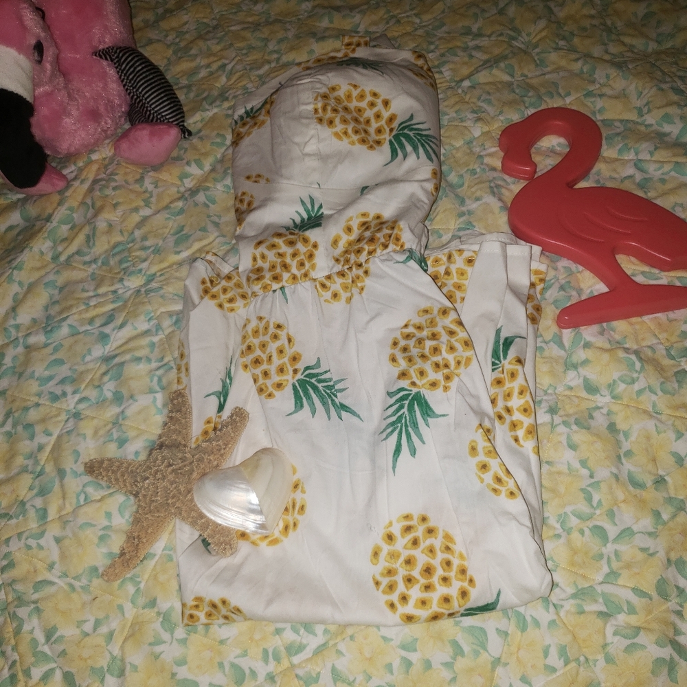 Pineapple sun dress